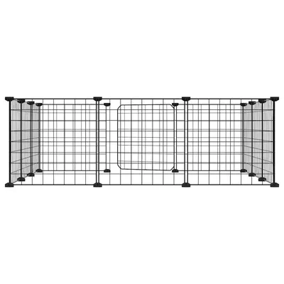 vidaXL cage pour animaux de compagnie Acier