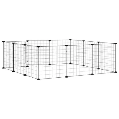 vidaXL cage pour animaux de compagnie Acier