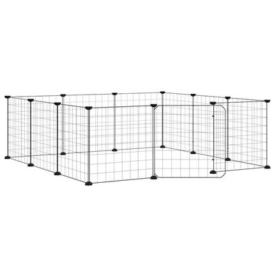 vidaXL cage pour animaux de compagnie Acier