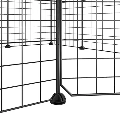 vidaXL cage pour animaux de compagnie Acier