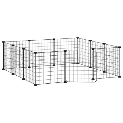 vidaXL cage pour animaux de compagnie Acier