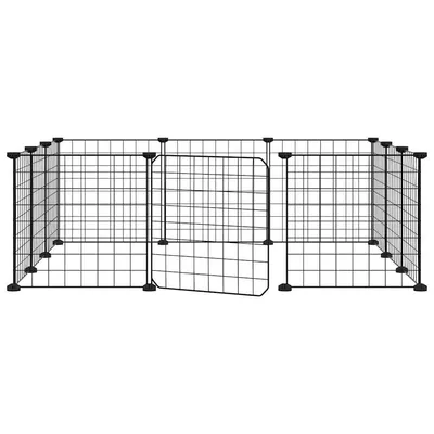 vidaXL cage pour animaux de compagnie Acier
