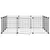 vidaXL cage pour animaux de compagnie Acier