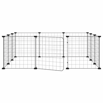 vidaXL cage pour animaux de compagnie Acier