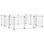 vidaXL cage pour animaux de compagnie Acier vidaXL cage pour animaux de compagnie Acier