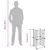 vidaXL cage pour animaux de compagnie Acier