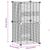 vidaXL cage pour animaux de compagnie Acier