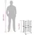 vidaXL cage pour animaux de compagnie Acier vidaXL cage pour animaux de compagnie Acier