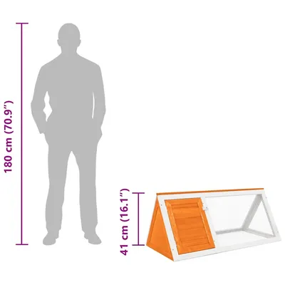 vidaXL cage pour animaux Bois