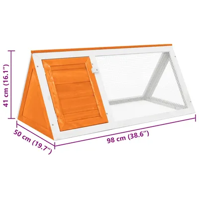 vidaXL cage pour animaux Bois