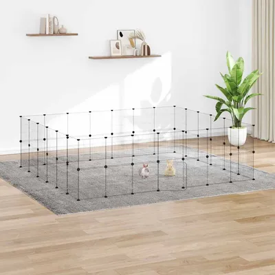 vidaXL cage pour animaux de compagnie Acier