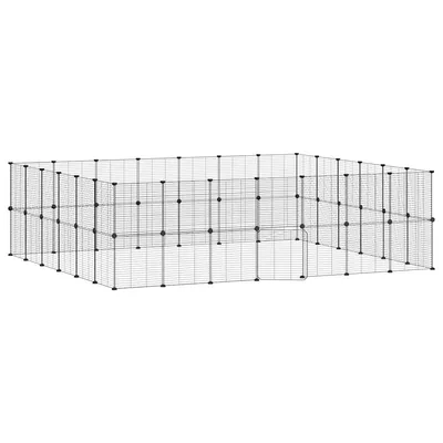 vidaXL cage pour animaux de compagnie Acier