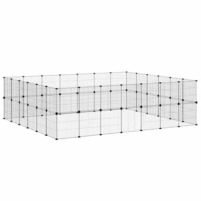 vidaXL cage pour animaux de compagnie Acier vidaXL cage pour animaux de compagnie Acier