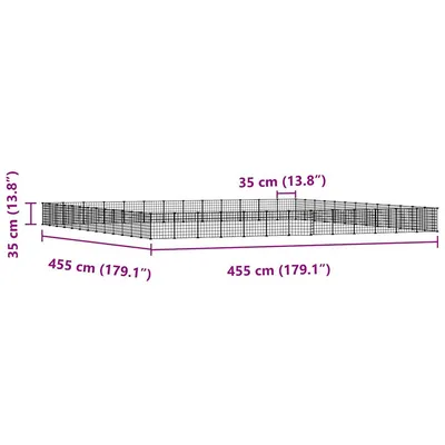 vidaXL cage pour animaux de compagnie Acier