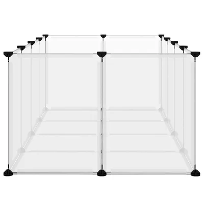 vidaXL cage pour animaux Polypropylène