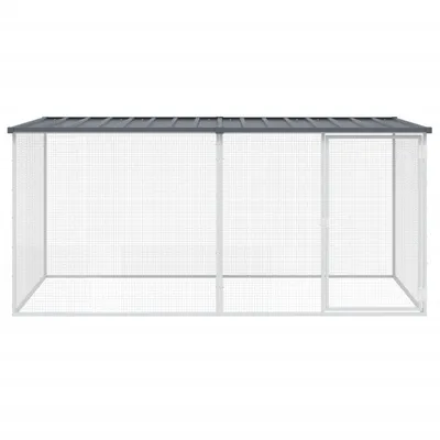 vidaXL cage à poulet Acier