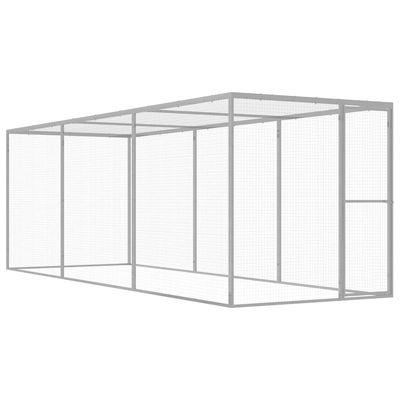 vidaXL cage pour chat Acier