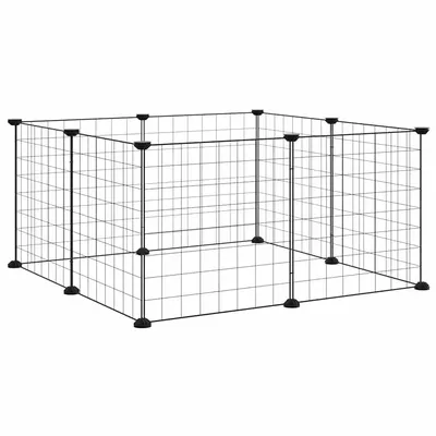 vidaXL cage pour animaux de compagnie Acier