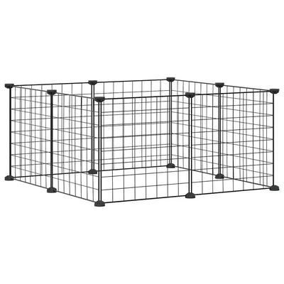 vidaXL cage pour animaux de compagnie Acier