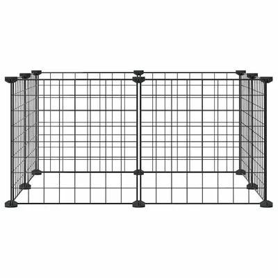 vidaXL cage pour animaux de compagnie Acier