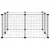 vidaXL cage pour animaux de compagnie Acier