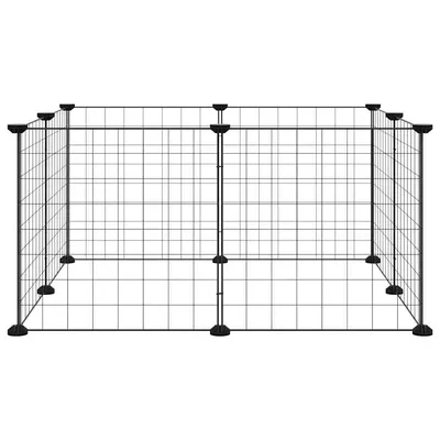 vidaXL cage pour animaux de compagnie Acier