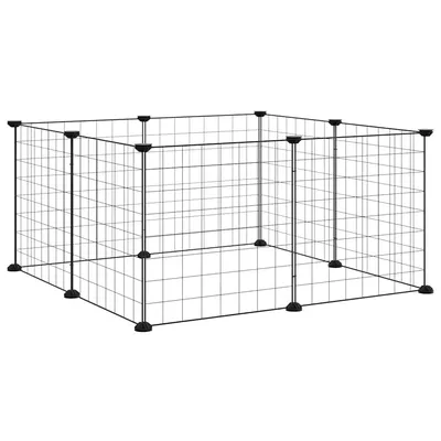 vidaXL cage pour animaux de compagnie Acier