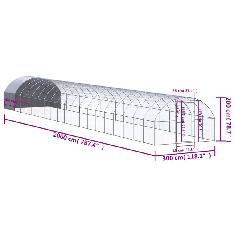 vidaXL poulailler