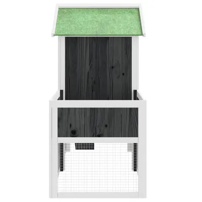 vidaXL clapier Bois de pin