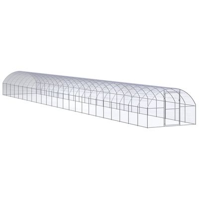 vidaXL poulailler Acier
