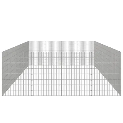 vidaXL enclos pour animaux Fer