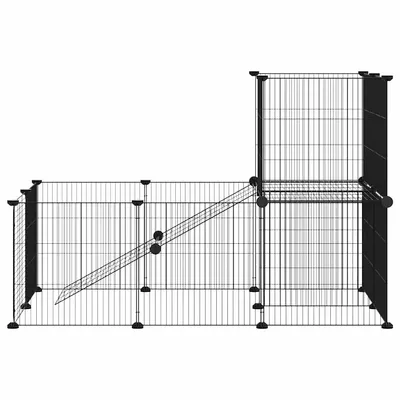 vidaXL cage pour animaux de compagnie Acier