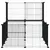 vidaXL cage pour animaux de compagnie Acier