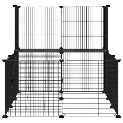 vidaXL cage pour animaux de compagnie Acier