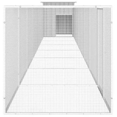 vidaXL cage à poules Acier