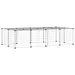 vidaXL cage pour animaux de compagnie Acier