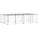 vidaXL cage pour animaux de compagnie Acier