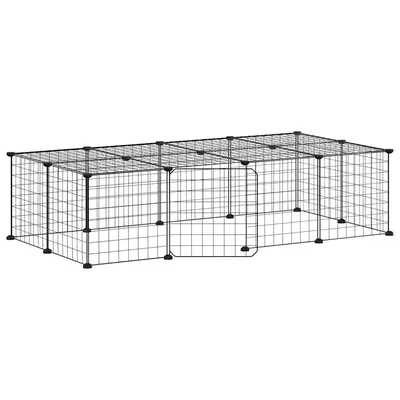 vidaXL cage pour animaux de compagnie Acier