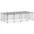 vidaXL cage pour animaux de compagnie Acier