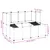 vidaXL cage pour animaux Polypropylène