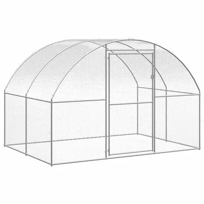 vidaXL poulailler Acier