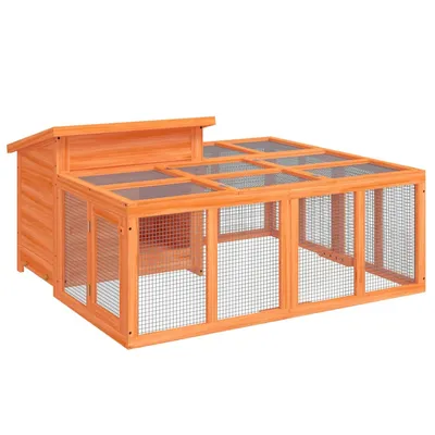 vidaXL clapier Bois de pin vidaXL clapier Bois de pin