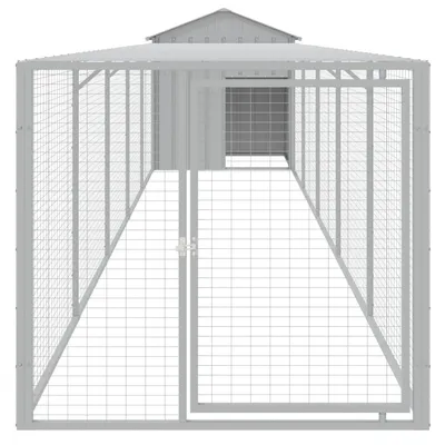 vidaXL cage à poules Acier