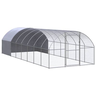 vidaXL poulailler Acier