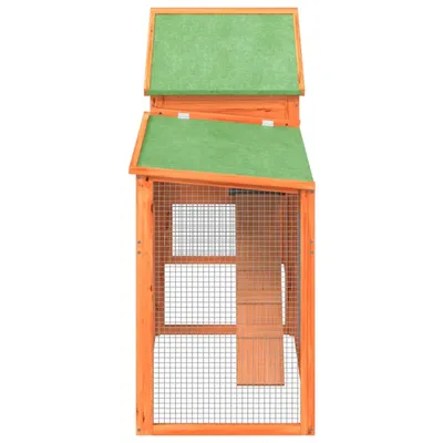 vidaXL clapier Bois de pin