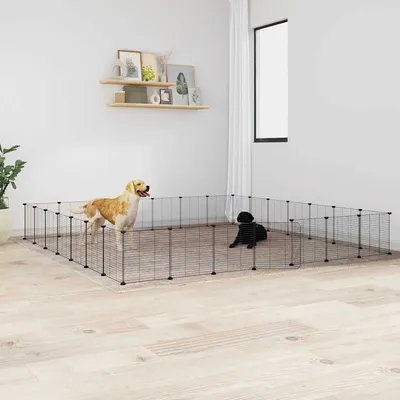 vidaXL cage pour animaux de compagnie Acier