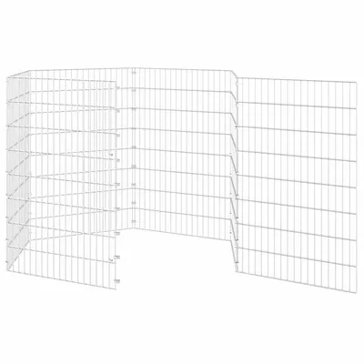 vidaXL enclos pour animaux Fer vidaXL enclos pour animaux Fer