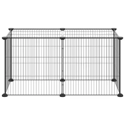 vidaXL cage pour animaux de compagnie Acier