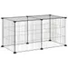 vidaXL cage pour animaux de compagnie Acier
