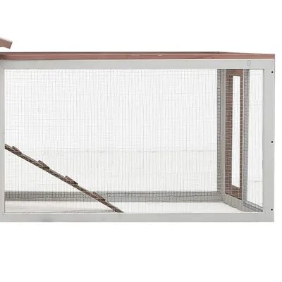 vidaXL clapier pour lapins Bois de pin